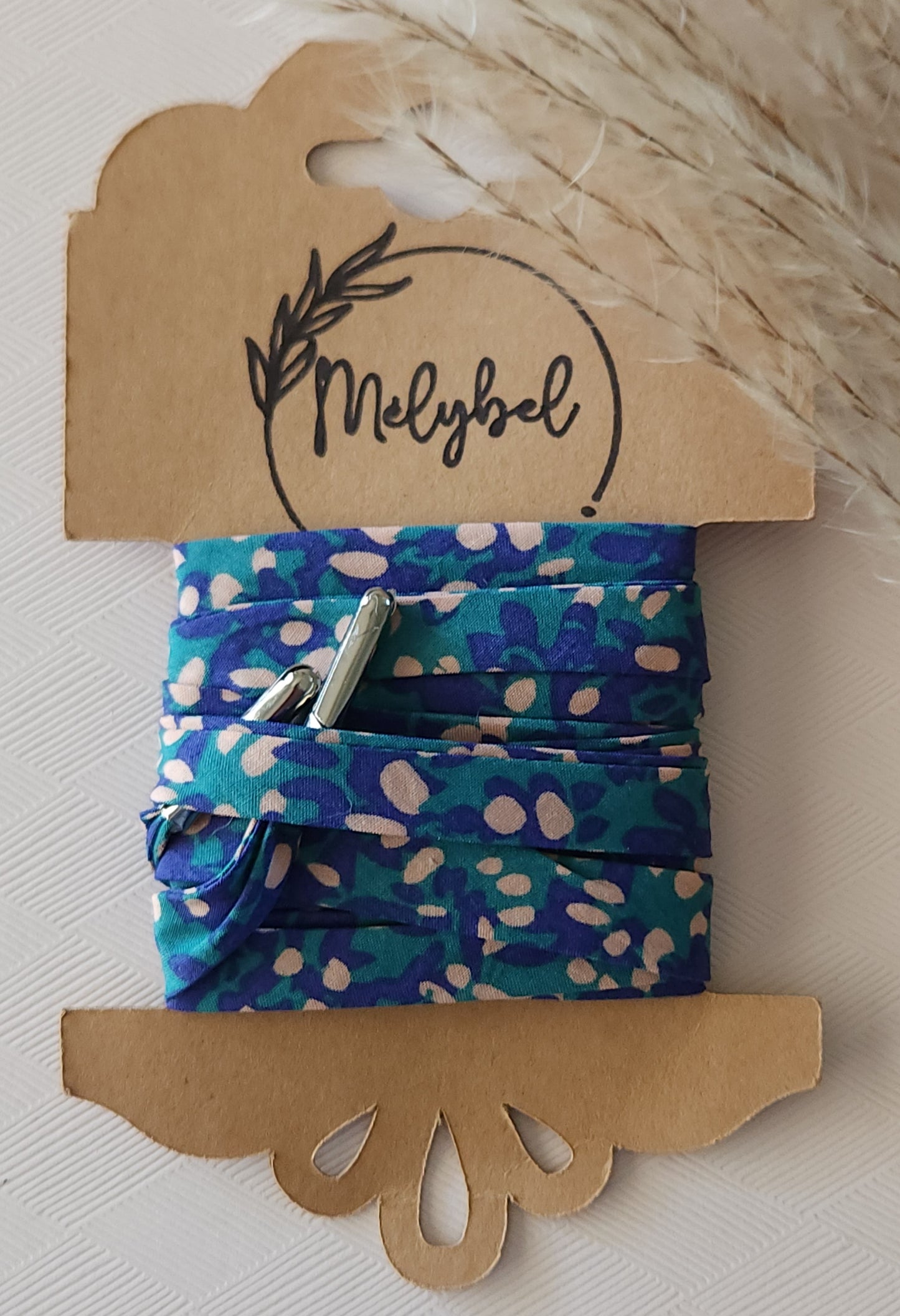 Lacets en tissu Liberty – 10 mm – Faits main