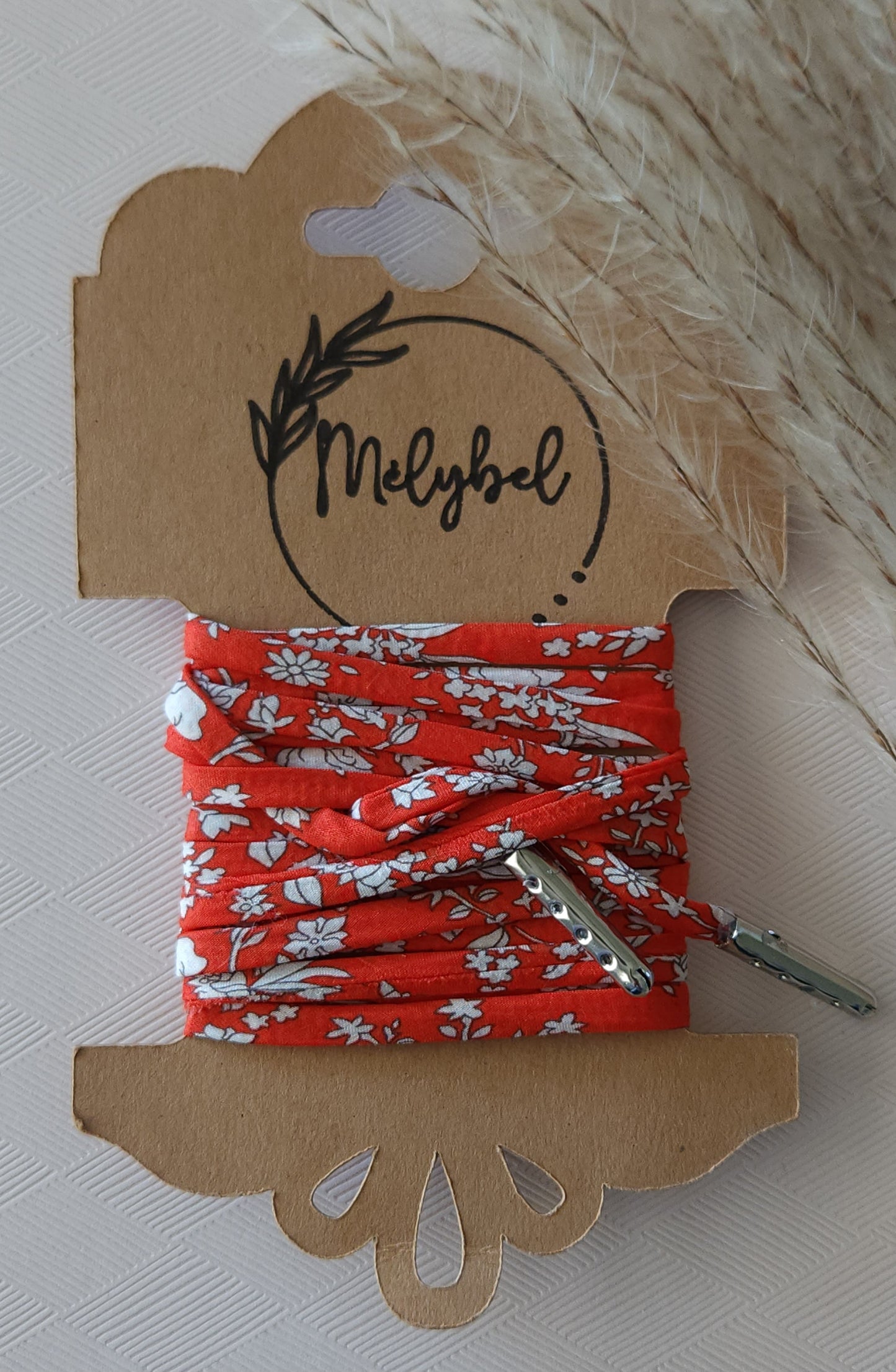 Lacets en cordon Liberty – 5 mm – Faits main