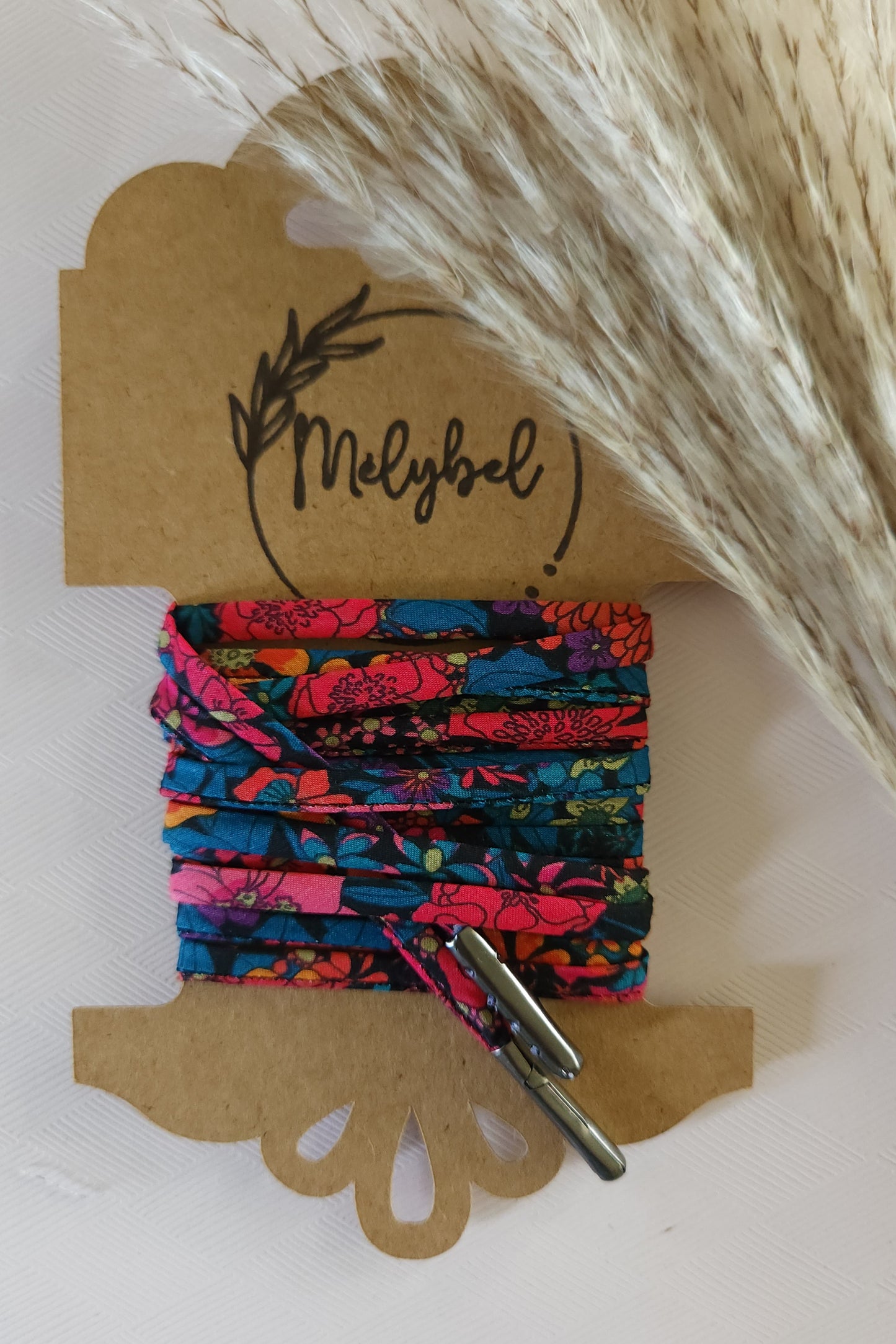Lacets en cordon Liberty – 5 mm – Faits main