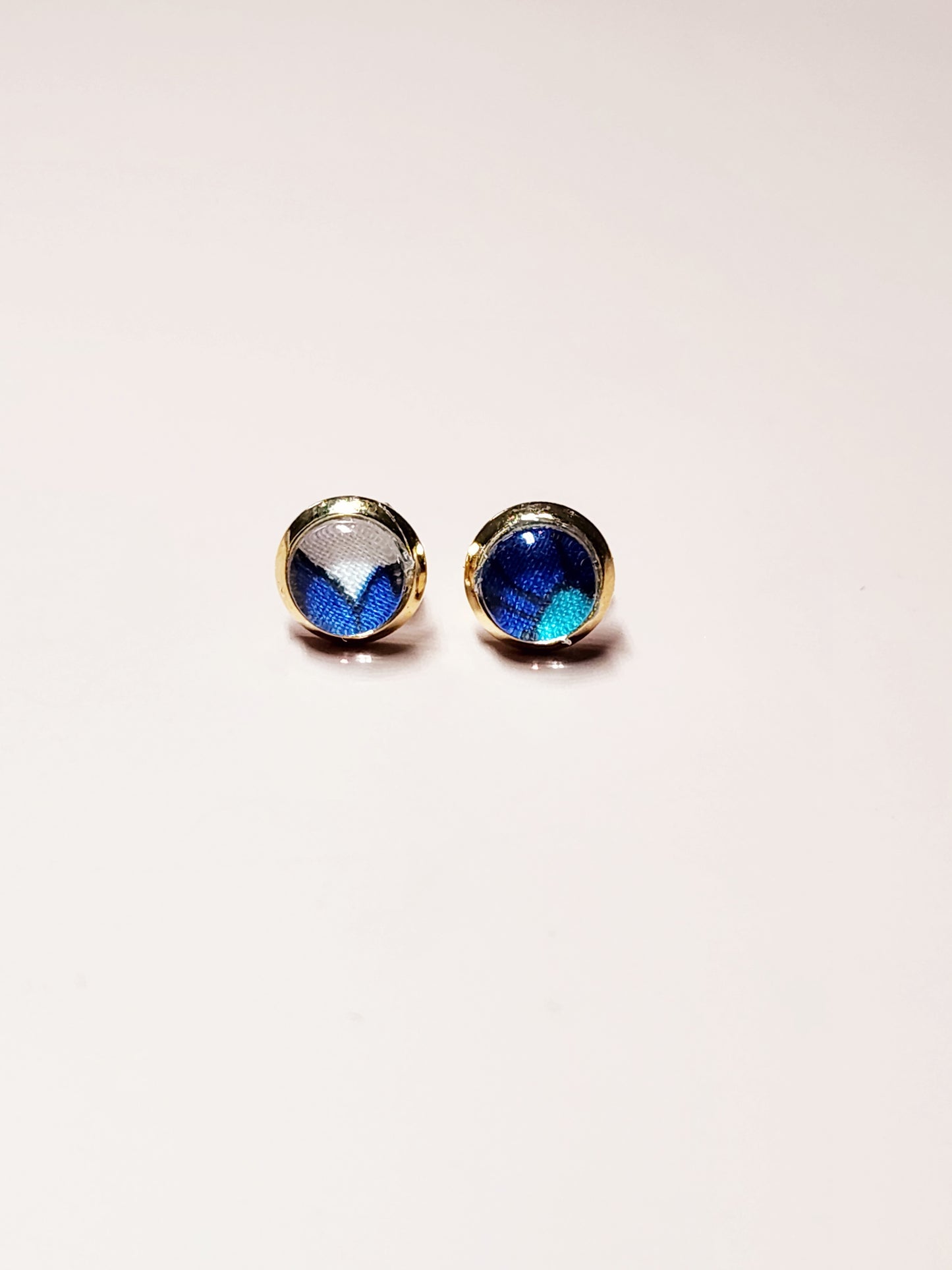 Mini Boucles d'Oreilles Puces Liberty Or 18K Acier Inoxydable 6mm - Bijoux Artisanaux Faits Main - Plusieurs Coloris Disponibles