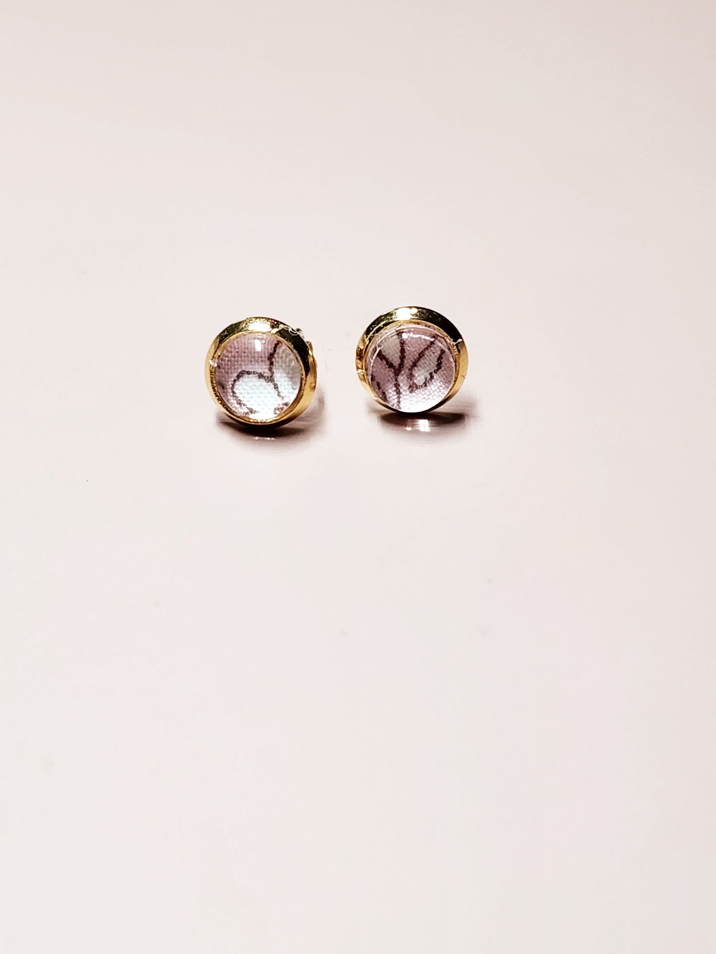 Mini Boucles d'Oreilles Puces Liberty Or 18K Acier Inoxydable 6mm - Bijoux Artisanaux Faits Main - Plusieurs Coloris Disponibles
