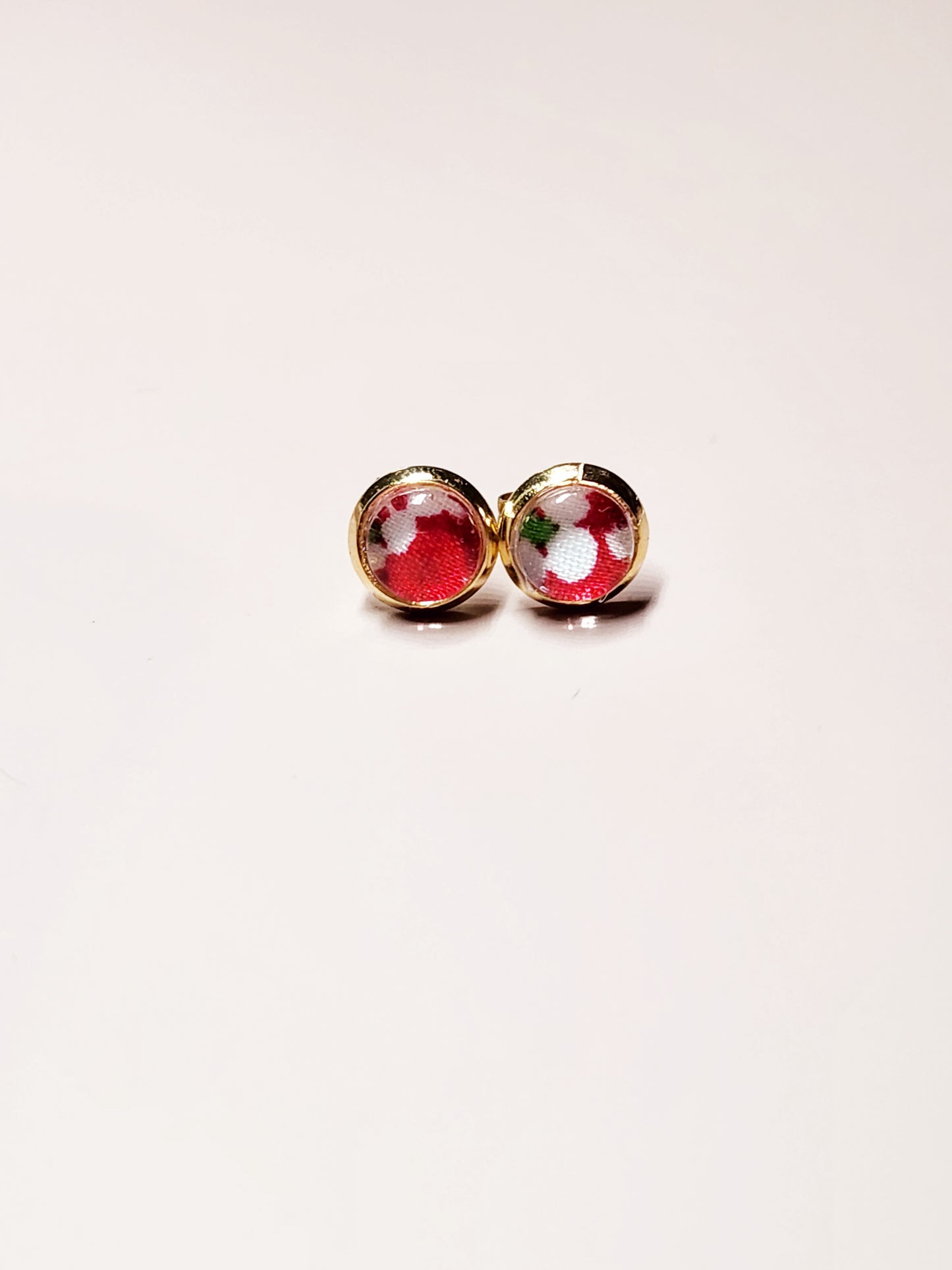 Mini Boucles d'Oreilles Puces Liberty Or 18K Acier Inoxydable 6mm - Bijoux Artisanaux Faits Main - Plusieurs Coloris Disponibles