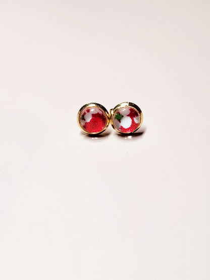 Mini Boucles d'Oreilles Puces Liberty Or 18K Acier Inoxydable 6mm - Bijoux Artisanaux Faits Main - Plusieurs Coloris Disponibles
