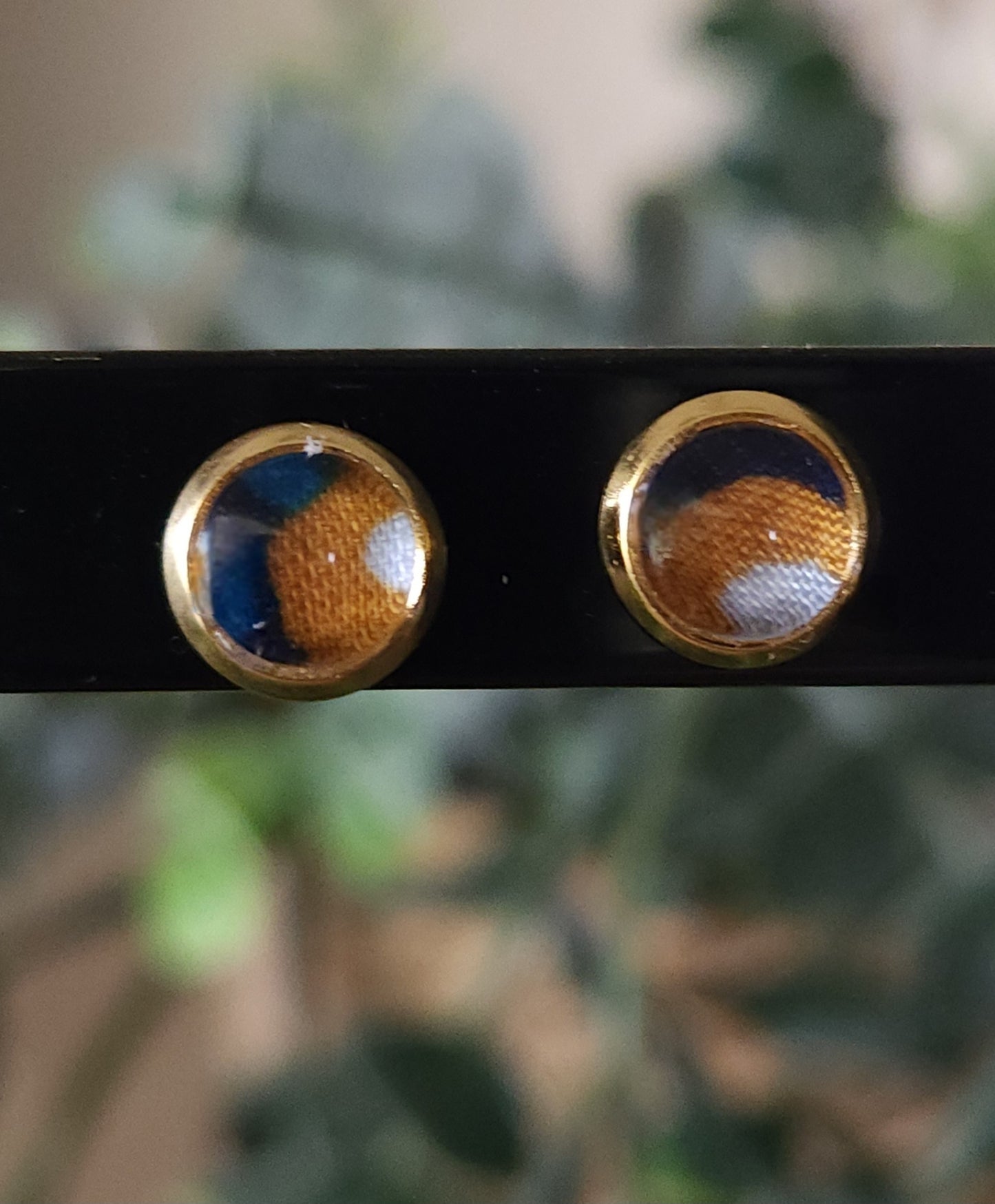 Mini Boucles d'Oreilles Puces Liberty Or 18K Acier Inoxydable 6mm - Bijoux Artisanaux Faits Main - Plusieurs Coloris Disponibles