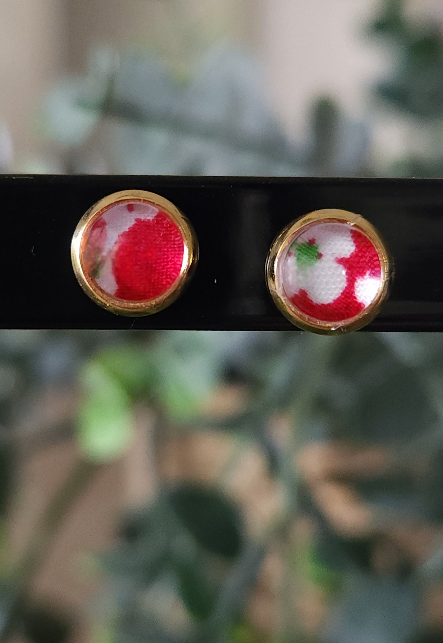 Mini Boucles d'Oreilles Puces Liberty Or 18K Acier Inoxydable 6mm - Bijoux Artisanaux Faits Main - Plusieurs Coloris Disponibles