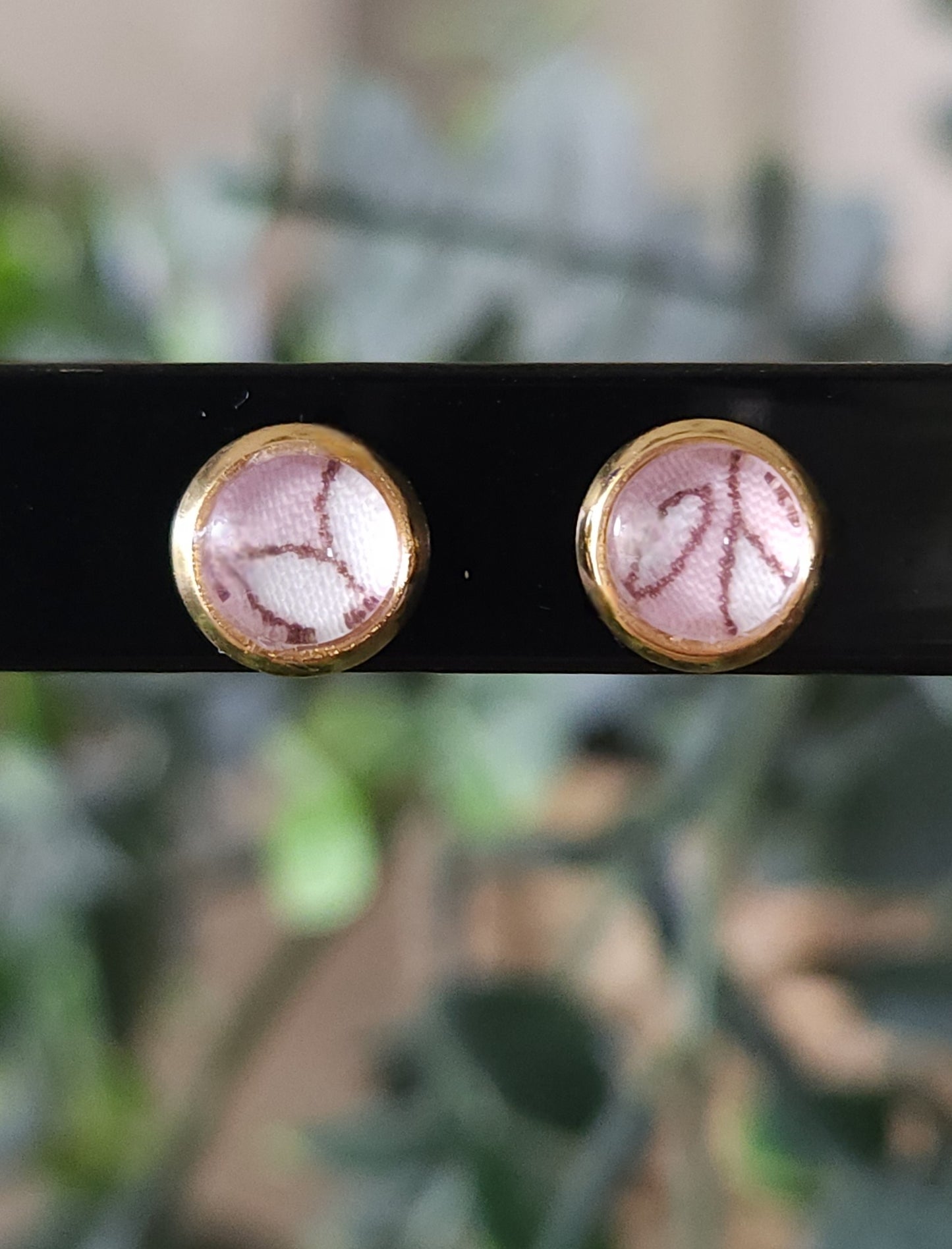 Mini Boucles d'Oreilles Puces Liberty Or 18K Acier Inoxydable 6mm - Bijoux Artisanaux Faits Main - Plusieurs Coloris Disponibles