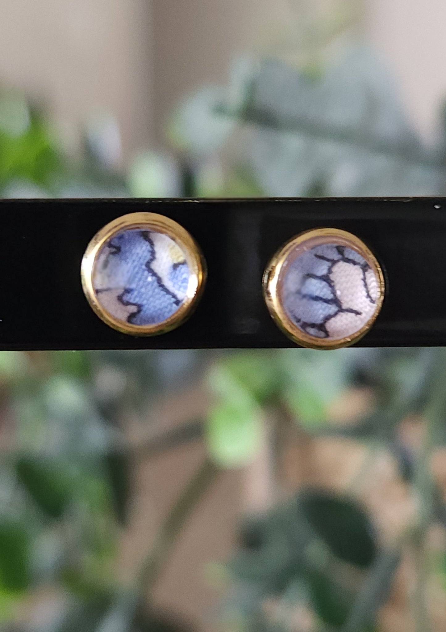 Mini Boucles d'Oreilles Puces Liberty Or 18K Acier Inoxydable 6mm - Bijoux Artisanaux Faits Main - Plusieurs Coloris Disponibles