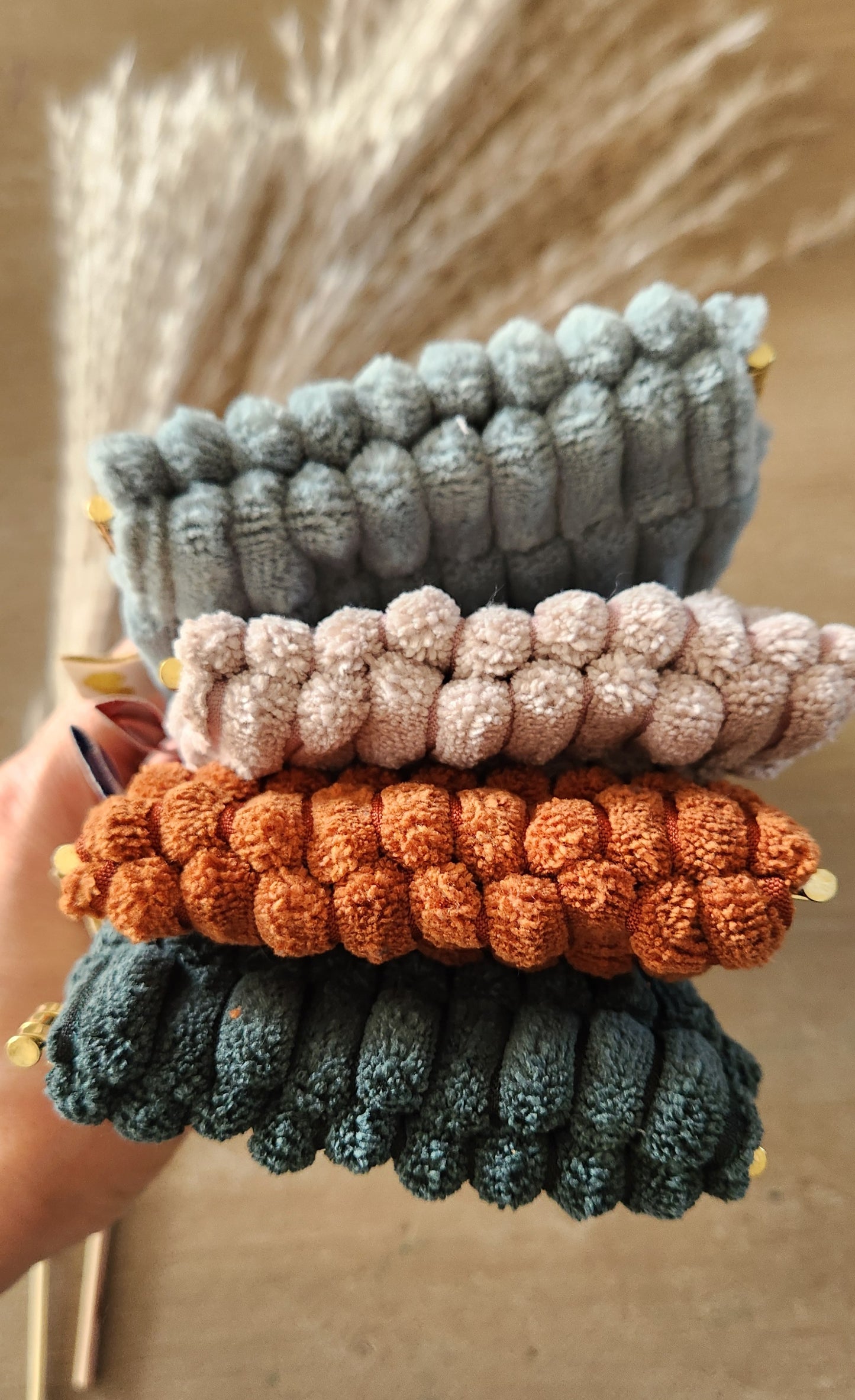 Étui à Lunettes en Velours Côtelé – Fait Main