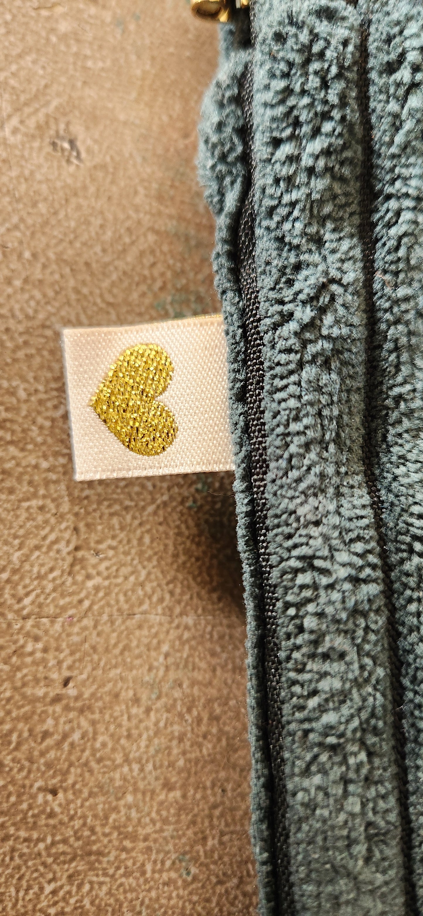 Étui à Lunettes en Velours Côtelé – Fait Main