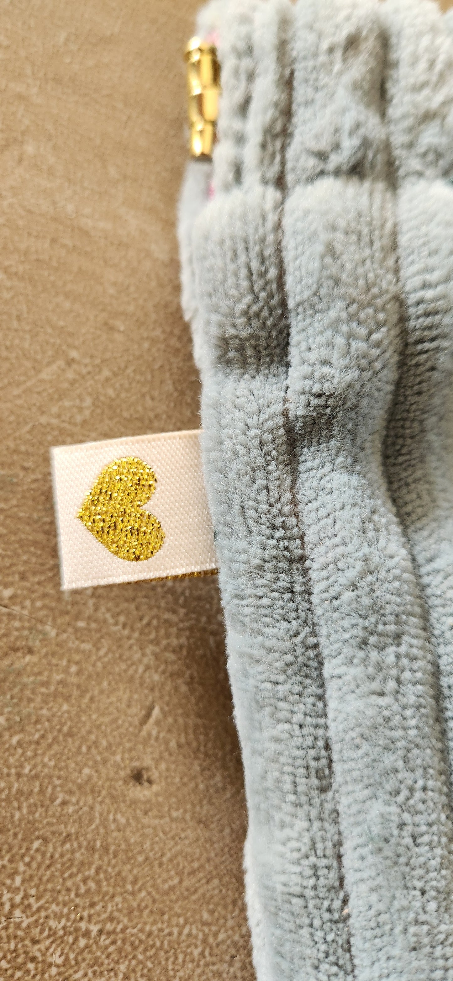 Étui à Lunettes en Velours Côtelé – Fait Main