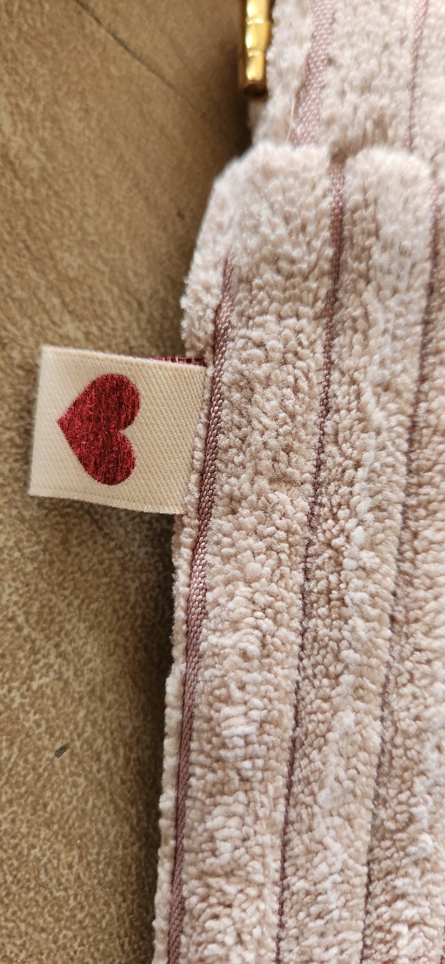 Étui à Lunettes en Velours Côtelé – Fait Main