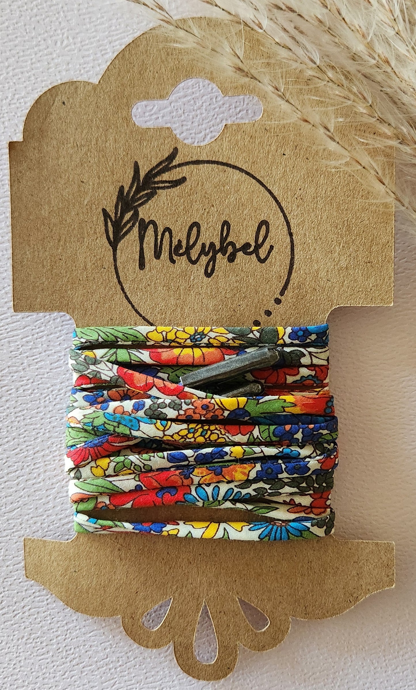 Lacets en cordon Liberty – 5 mm – Faits main