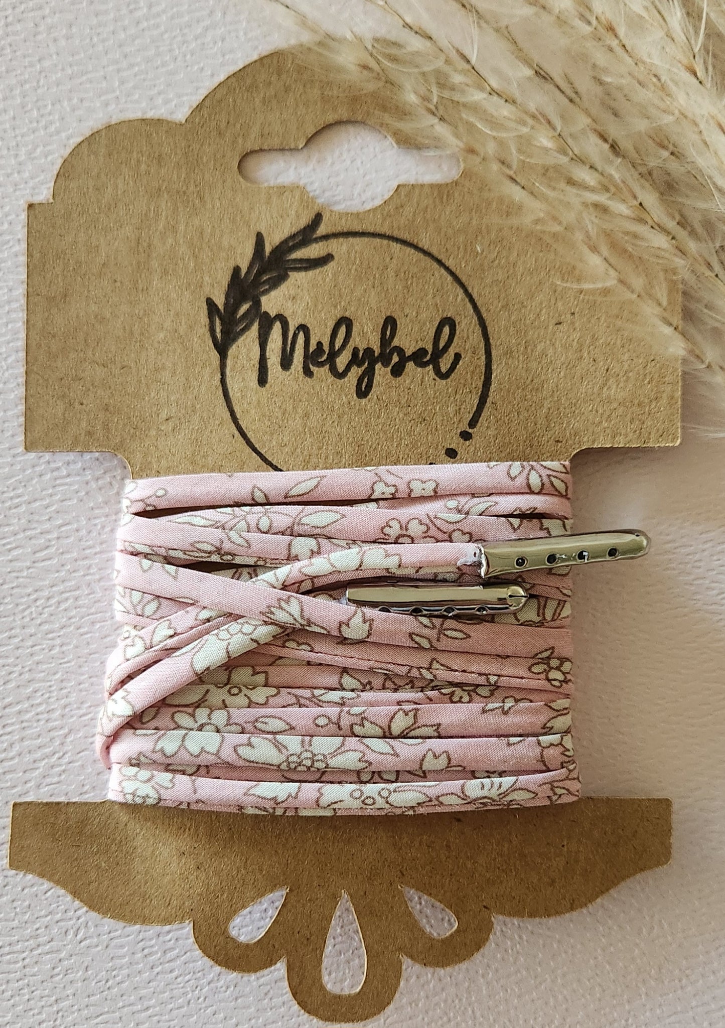 Lacets en cordon Liberty – 5 mm – Faits main