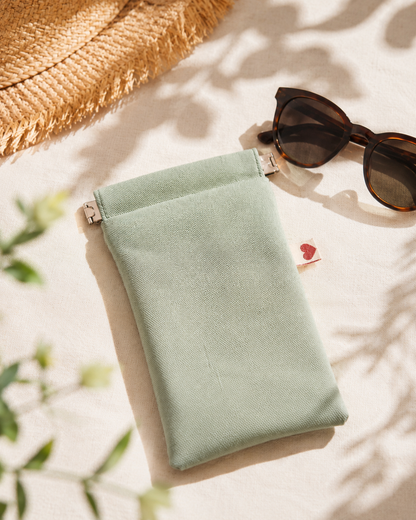 Étui à Lunettes en coton épais – Fait Main