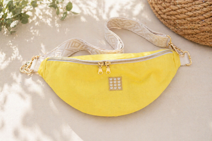 Sac banane en coton épais – cousu main