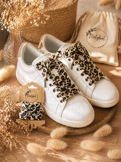 Lacets en tissu Liberty – 10 mm – Faits main